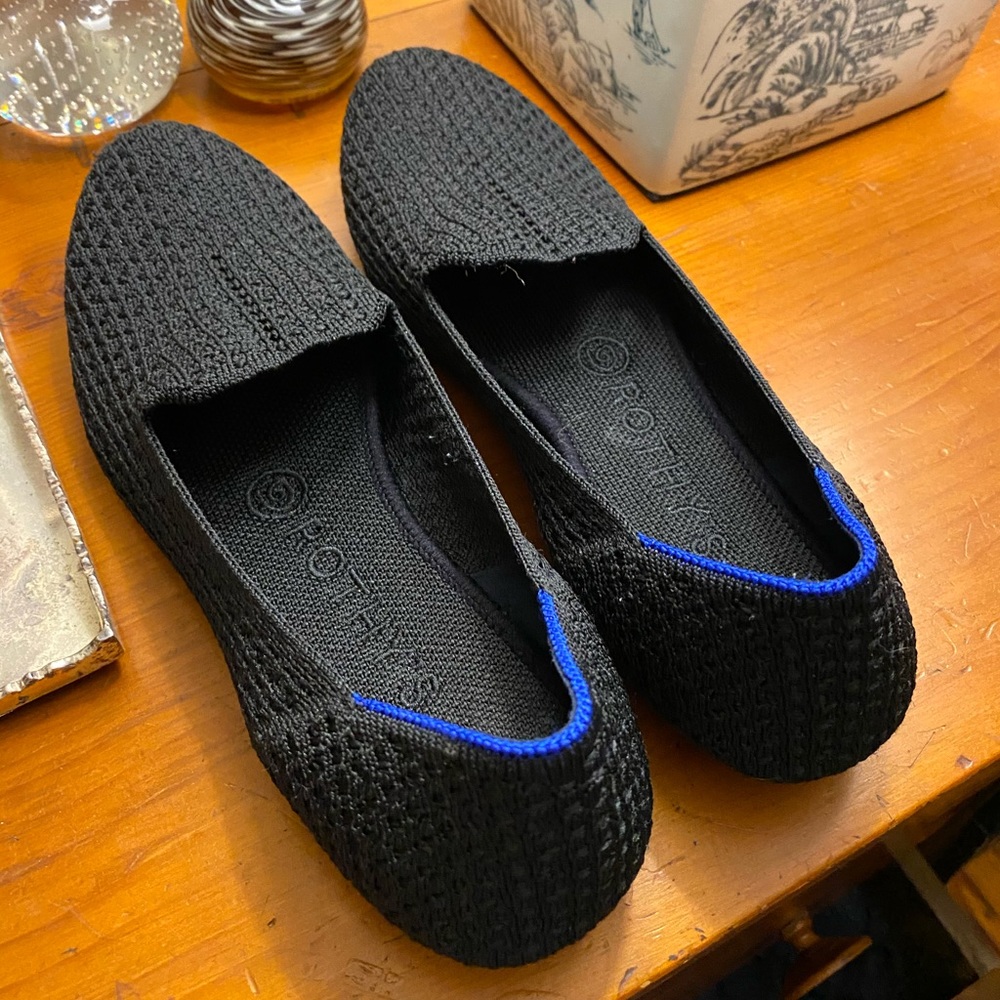 Rothy’s Black Honeycomb Loafer